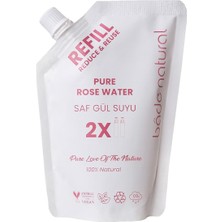 Hepta Collection Natural Gül Suyu Gözenek Sıkılaştırıcı Aydınlatıcı ve Arındırıcı Tonik Refill 200 ML%100 Doğal ve Sa