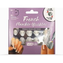 Hype Store Mara Kozmetik IMM219.022 French Manikür Yüzükleri Klasik Model