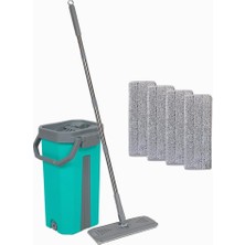 Hype Store Smarter Tablet Mop Paspas 4 Adet Mikrofiber Mop Temizlik Seti