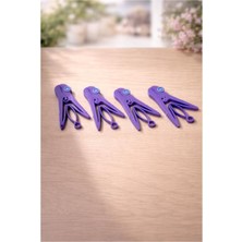 MisterionStudio Poşet Kapatma Mandalı -Çok Amaçlı Gıda Torbası Klipsi – 4’lü Set