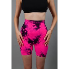 gymphoenix Sydney Fuşya Batik Şort