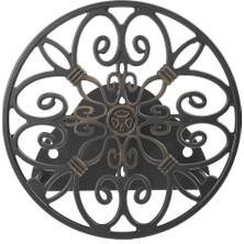 Hype Store Liberty Products 670 Duvara Monte Dekoratif Hortum Uşağı, 125 Fit Tutar, Siyah