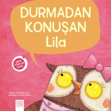 1001 Çiçek Kitaplar Durmadan Konuşan Lila Minik Adımlar Dizisi