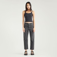 Levi's 501 Crop Kadın Gri Jean 36200-0211