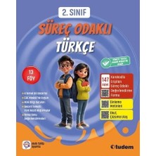 Tudem 2. Sınıf Süreç Odaklı Türkçe Tudem Yayınları