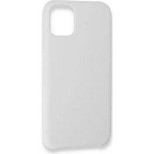 Olinea Newface Iphone 11 Kılıf Lansman Legant Silikon - Beyaz