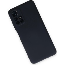 Olinea Newface Redmi Note 11T Kılıf Nano Içi Kadife Silikon - Lacivert