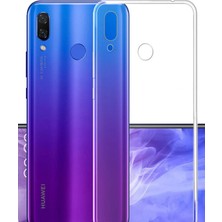 Olinea Newface P20 Lite Kılıf Lüx Şeffaf Silikon