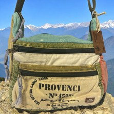 Old Cotton Cargo Vintage Eskitme Salaş Günlük Gezi Okul Postacı Çantası 28 cm x 26 cm