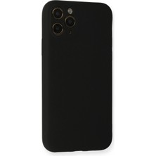 Olinea Newface Iphone 11 Kılıf Nano Içi Kadife Silikon - Siyah