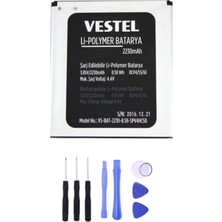 Vestel Venüs 5000 VS-BAT-2230 Batarya Pil + Tamir Seti