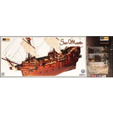 Occre 13601 1/90 Ölçek, San Martin, 66 Cm. Yelkenli Ispanyol Kalyonu, Ahşap Model Kiti