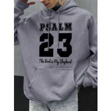 Mezmur Numarası 23 Desen Sonbahar Erkek Kapüşonlu Üst Hip Hop Cepli Günlük Kapüşonlu Üstler K