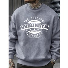 Orijinal Brooklyn Giyim Şirketi Tasarım Erkekler Kazak Sonbahar Hip Hop Kazaklar Yumuşak Tişö