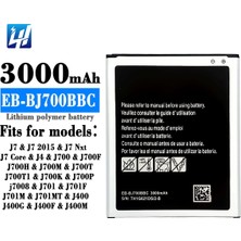 Trendtech Galaxy Samsung J7 2015 - J7 Core - J7 Duo - Batarya Pil 3000MAH EB-BJ700BBC