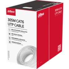 Dahua DH-PFM920I-6UN-C U/utp 305 Metre 23AWG %100 Bakır Beyaz Renk Cat6 Kablo