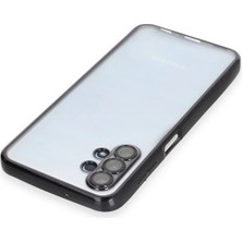 Epilons Newface Galaxy A13 4g Kılıf Lensli Silikon - Siyah