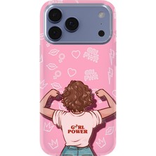 Lelia iPhone 17 Pro Max Uyumlu Baskılı Şeffaf Telefon Kılıfı | Koleksiyon: Queenmode Femme