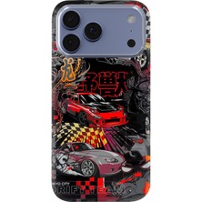 Lelia iPhone 17 Pro Max Uyumlu Baskılı Şeffaf Telefon Kılıfı | Koleksiyon: Turboline Streetworks