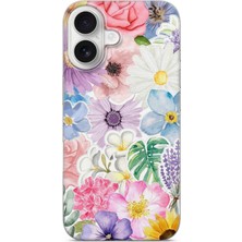 Lelia iPhone 17 Uyumlu Baskılı Şeffaf Telefon Kılıfı | Koleksiyon: Floraluxe Botanica