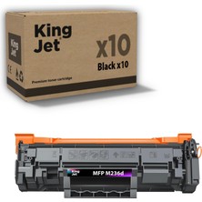 Kingjet Hp Uyumlu Mfp M236D Standart Kapasiteli (10'lu Paket) Muadil Toner Çipli | (136A) W1360A