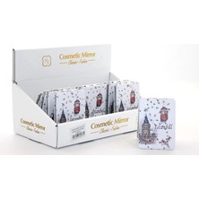 Efe Avm Taşlı Istanbul Tasarımı El Aynası Ince ALK2917 - Lisinya