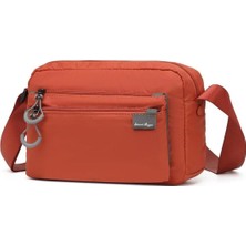 Smart Bags Ekstra Hafif Kumaş Postacı Çantası BC 3148 - Kiremit