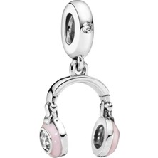 Nur Silver Kulaklık Gümüş Charm NUR-BL00147
