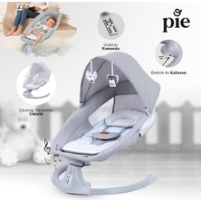 Huggy Pie Yenidoğana Uygun Otomatik Sallanabilir Hareket Sensörlü Kumandalı Bluetooth Müzikli Ana Kucağı