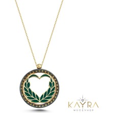 Kayra Mücevher Özel Tasarım Başak Burcu Altın Kolye BK10