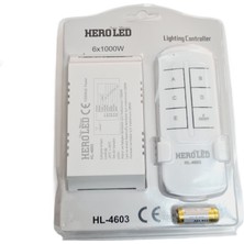 Hero LED  6 Kademeli Avize Kumandası HL-4603 | Uzaktan Aydınlatma Kontrolü