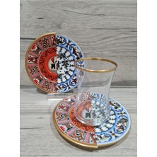 Konyax Çay Seti 12 Parça 6 Kişilik Nora