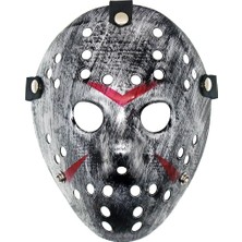 NW NessiWorld Nessiworld    Jason Maskesi Hannibal Maskesi Metal Gümüş Renk 20X25 cm