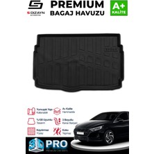 Universal S-Dizayn Hyundai I20 3D Pro Bagaj Havuzu 2020 Üzeri A+ Kalite