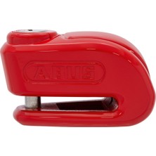 Abus Motosiklet Alarmlı Disk Kilidi 370 Trıgger Alarm 2.0 Red Sertleştirilmiş 10mm Çelik