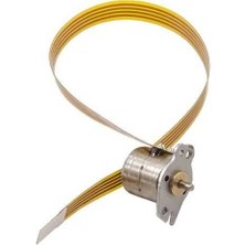 Voltaj 3-5V 2 Fazlı 4 Kablolu 10MM Mikro Step Motor
