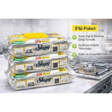 Sleepy Easy Clean Super Yağ Çözücü Temizlik Mendili 3X30 Yaprak – Actifoam Teknolojili Mutfak Temizlik Mendili
