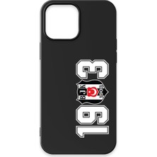 iPhone 13 Pro Max Uyumlu Beşiktaş 1903 Siyah Silikon Lisanslı Telefon Kılıfı