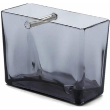 Hype Store Biga Diş Fırçalık, Şeffaf Siyah Krom