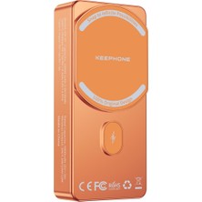 Keephone PB37 Magcube 10.000 Mah Type-C 20W Pd Manyetik Magsafe Hızlı Şarj Destekli Powerbank