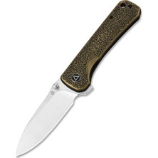 Qsp Hawk | Pirinç Sap | Liner Lock | 14C28N Çelik Çakı | QS131-K