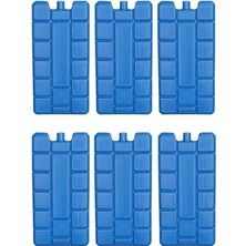 Braventa Collection Buz Aküsü Extra Soğutma Özellikli Sıvılı 400 ml Kaset Termos Buz Aküsü 60 Saat Koruma 6 Adet