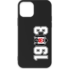 iPhone 13 Uyumlu Beşiktaş 1903 Siyah Silikon Lisanslı Telefon Kılıfı