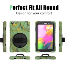 Olinea Newface Galaxy T290 Tab A 8 Kılıf Amazing Tablet Kapak - Kamuflaj