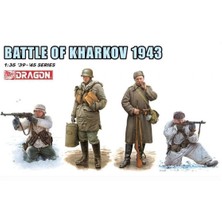 Dragon 6782 1/35 Ölçek, Kharkov Savaşı (1943) Asker Figürleri Plastik Model Kiti