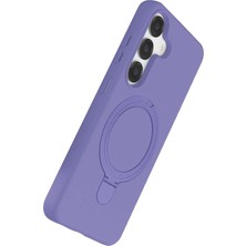 Olinea Newface Galaxy S25 Magsafe Standlı Kapak - Lila