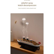 Shoplet Buğz Titanic Aromaterapi Hava Nemlendirici Kuruluğu Önlemek Için Verimli Gemi Dizaynlı Difüzör