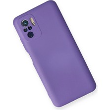 Epilons Newface Redmi Note 10 Kılıf Nano Içi Kadife Silikon - Mor