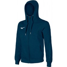 Mizuno Sweat Fermuarlı Kapüşonlu Erkek Sweatshirt Lacivert
