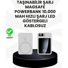 Shoplet Buğz 5000MAH / 10000MAH Kapasiteli Manyetik Usb-C ve Kablosuz Powerbank